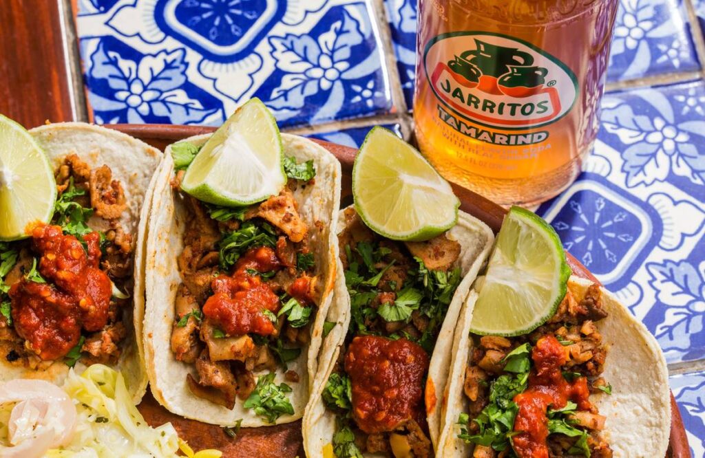 Przepisy na obiad z kurczakiem — Tacos z kurczakiem