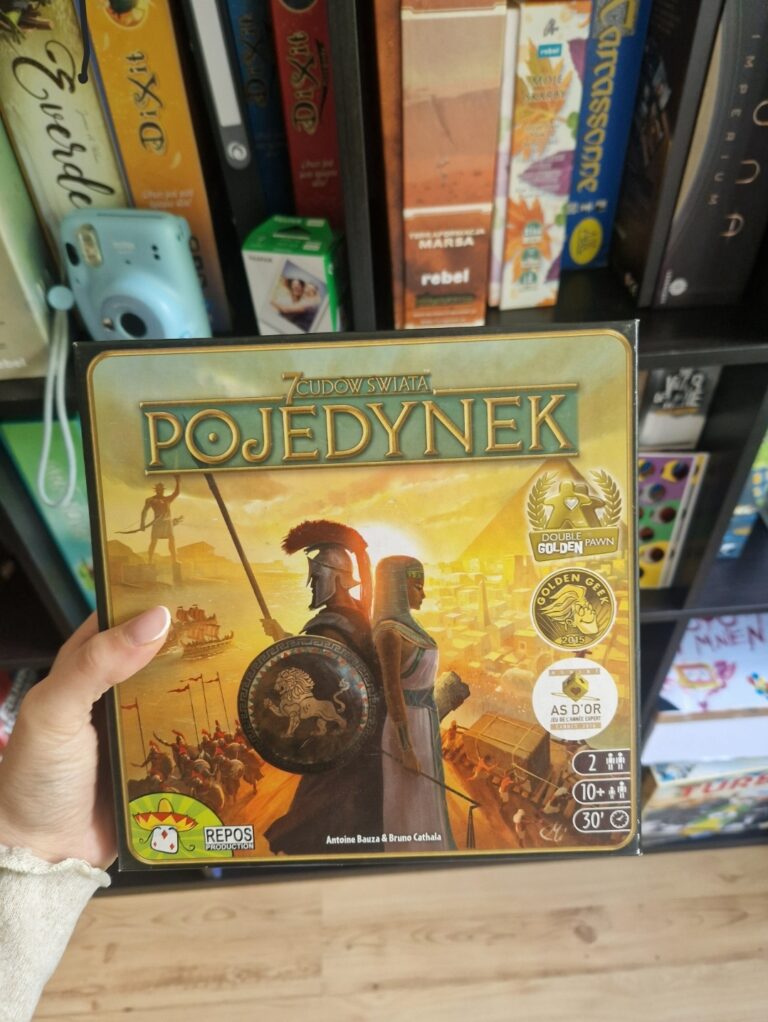 7 Cudów Świata: Pojedynek — gry planszowe dla dwóch osób